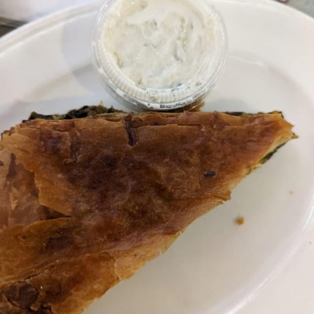 Homemade Spinach Pie.