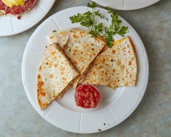 Traditional Chicken Quesadilla.