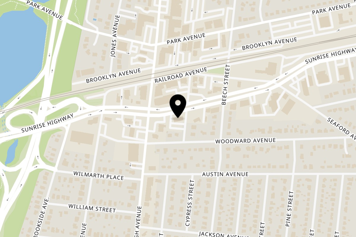 Map showing the location of Lighthouse Diner on 3240 Sunrise Hwy in Wantagh